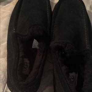 UGG Black Slip-On Loafers